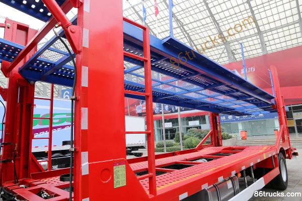 FAW Liute Jinlu 260 ch 4X2(6 roues) porte-voitures à essieu central Carrosserie (3) | 86Trucks