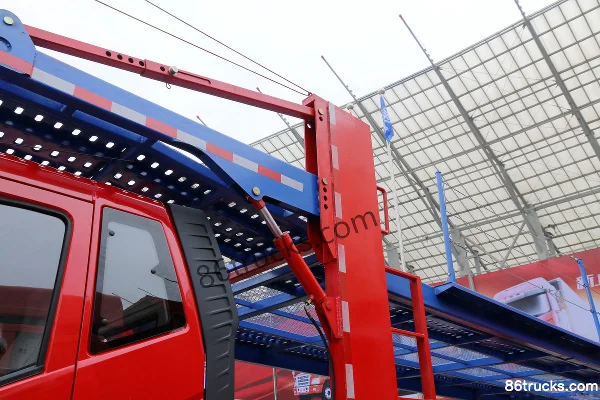 FAW Liute Jinlu 260 ch 4X2(6 roues) porte-voitures à essieu central Carrosserie (2) | 86Trucks