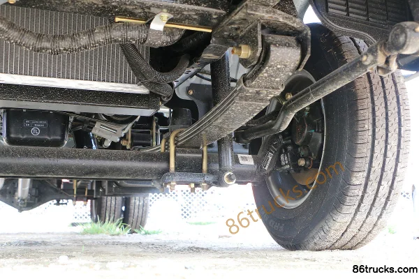 Kama Ruihang X1 1.5L 110hp 4X2(6 wheels) 3.98m Single Row Flatbed Micro Truck Chassis (3) | 86Trucks