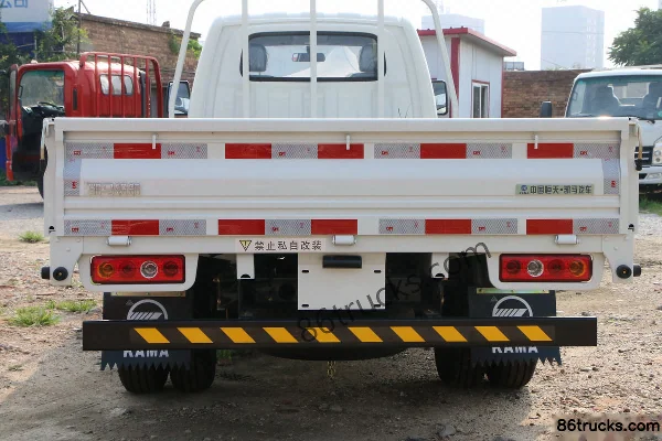 Kama Ruihang X1 1.5L 110hp 4X2(6 wheels) 3.98m Single Row Flatbed Micro Truck Body (1) | 86Trucks