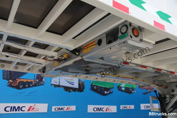 CIMC Huajun 13.95m steel flatbed box semi-trailer Exterior (3) | 86Trucks