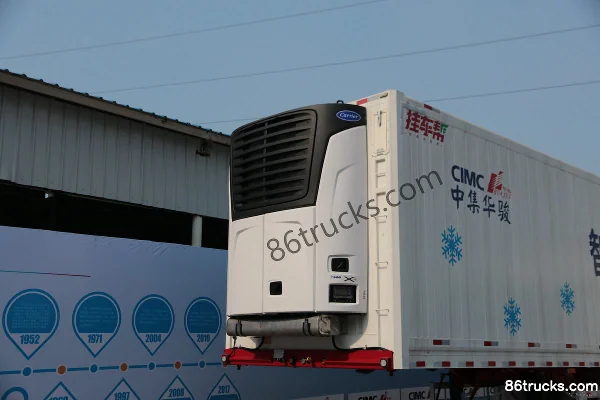 CIMC Huajun 13.6m refrigerated semi-trailer Exterior (2) | 86Trucks