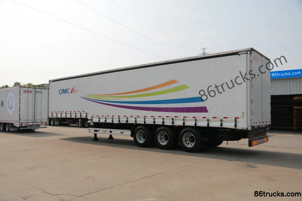 CIMC Huajun 13.75m Side Curtain Van Semi-trailer Exterior (3) | 86Trucks