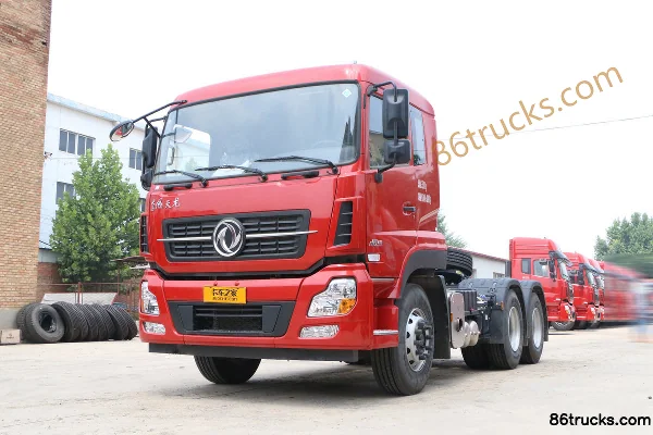 Dongfeng Commercial Vehicle Tianlong Heavy Truck Qihang Edition 450hp 6X4(10 wheels) Dangerous Goods Tractor Truck (435 Rear Axle) Exterior