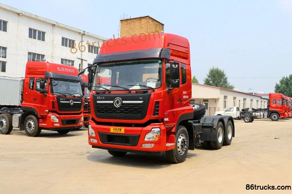 Dongfeng Commercial Vehicle Tianlong VL Heavy Truck 2019 400hp 6X4(10 wheels) Tractor Truck (416 Rear Axle) Exterior (3) | 86Trucks