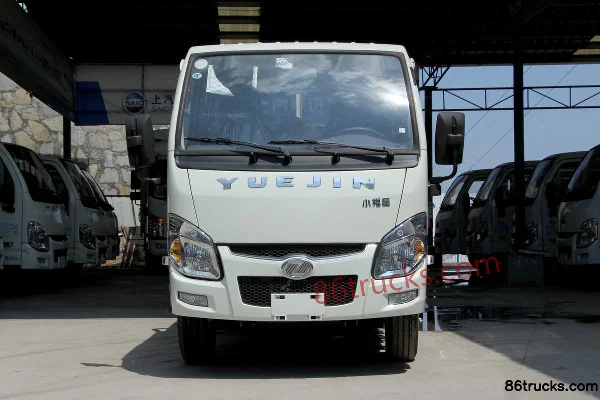 Yuejin Xiaofuxing S50Q 1.5L 110 hp 4X2(6 wheels) Gasoline 2.605m Double Row Flatbed Mini Truck Exterior (2) | 86Trucks