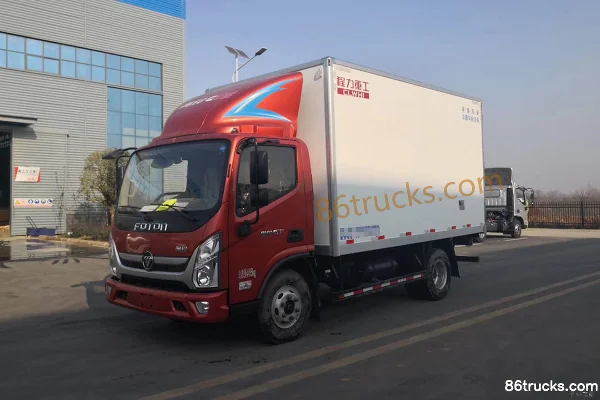 Foton Aoling CTS 156 ch 4X2(6 roues) camion frigorifique 5,1 m Extérieur