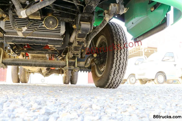 Tangjun Ouling Small BMW 68 ch 4X2(6 roues) camion benne cabine simple 2,95 m Châssis (3) | 86Trucks