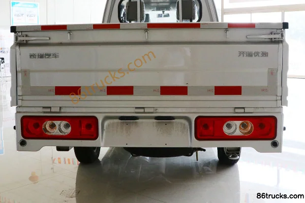 Karry Youjin Practical 1.3L 91hp 4X2(6 wheels) Gasoline 2.5m Double Row Flatbed Mini Truck (China VI) Body (1) | 86Trucks