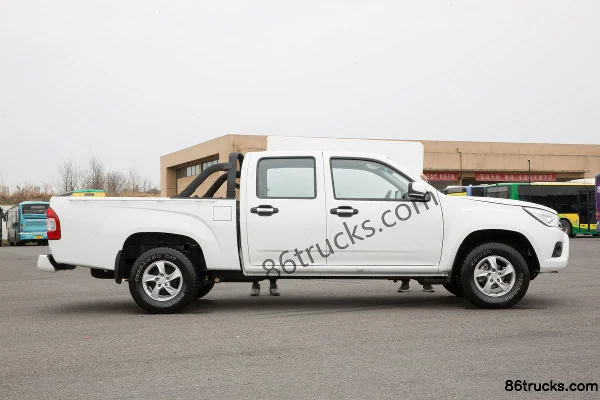 Qiling Auto T5 PLUS 2018 Premium 2.8T Diesel 109 hp 4x2(6 wheels) Extended Wheelbase Double-row Pickup Cab (5) | 86Trucks
