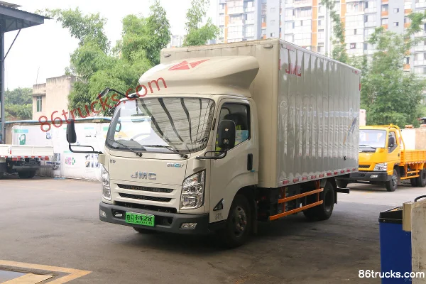 JMC Kairui EV 4.5T 4.15m Single Row Pure Electric Van Light Truck 82kWh 4X2(6 wheels) Exterior (3) | 86Trucks