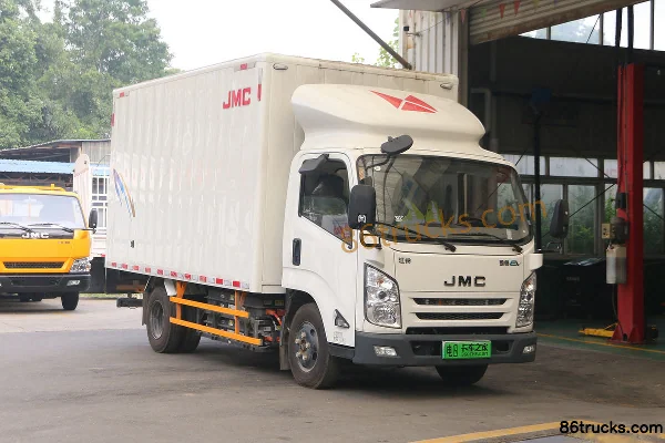 JMC Kairui EV 4.5T 4.15m Single Row Pure Electric Van Light Truck 82kWh 4X2(6 wheels) Exterior