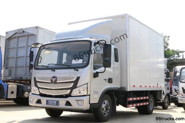 Foton Aumark S3 Series High-Efficiency Express Freight Version 156 hp 4X2(6 wheels) 3.8m Semi-Row Van Light Truck Exterior (3) | 86Trucks
