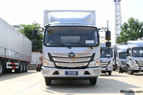 Foton Aumark S3 Series High-Efficiency Express Freight Version 156 hp 4X2(6 wheels) 3.8m Semi-Row Van Light Truck Exterior (2) | 86Trucks