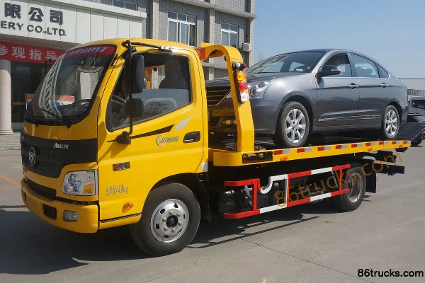 Foton Aumark 3 Series 129hp 4X2(6 wheels) Wrecker (Pafeite Brand) Exterior (3) | 86Trucks