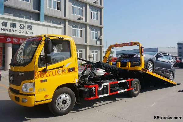 Foton Aumark 3 Series 129hp 4X2(6 wheels) Wrecker (Pafeite Brand) Exterior (2) | 86Trucks