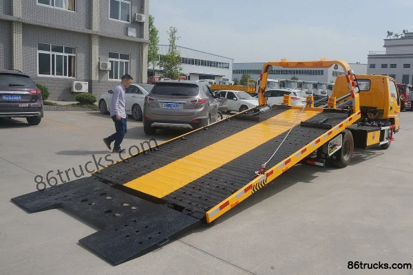 JMC Shunda 116 hp 4X2(6 wheels) wrecker (Pafeite brand) Exterior (3) | 86Trucks