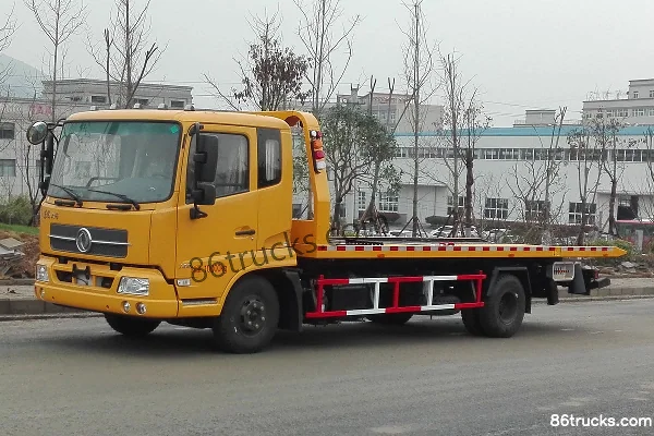 Dongfeng Tianjin 160hp 4X2(6 wheels) Wrecker (Pafeite brand) Exterior (2) | 86Trucks
