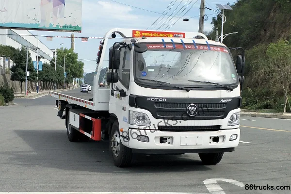 Foton Aumark 3 Series 154hp 4X2(6 wheels) Wrecker Truck (Pafeite) Exterior (3) | 86Trucks