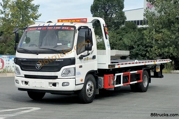 Foton Aumark 3 Series 154hp 4X2(6 wheels) Wrecker Truck (Pafeite) Exterior