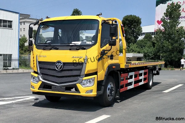 Foton Ouhang R-Series 168hp 4X2(6 wheels) Wrecker (Pafeite brand) Exterior (2) | 86Trucks