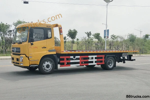Dongfeng Tianjin 180 hp 4X2(6 wheels) Wrecker (Pafeite) Exterior (2) | 86Trucks