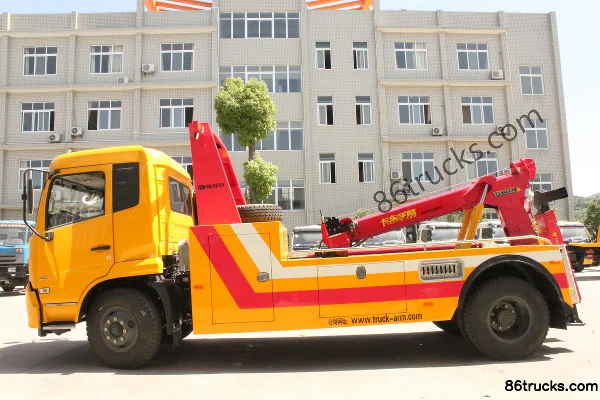 Dongfeng Tianjin 180 hp 4X2(6 wheels) Wrecker (Pafeite) Exterior (2) | 86Trucks