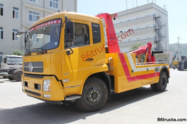 Dongfeng Tianjin 180 hp 4X2(6 wheels) Wrecker (Pafeite) Exterior