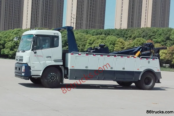 Dongfeng Tianjin 210hp 4X2(6 wheels) Wrecker Truck (Pafeite brand) Exterior (3) | 86Trucks