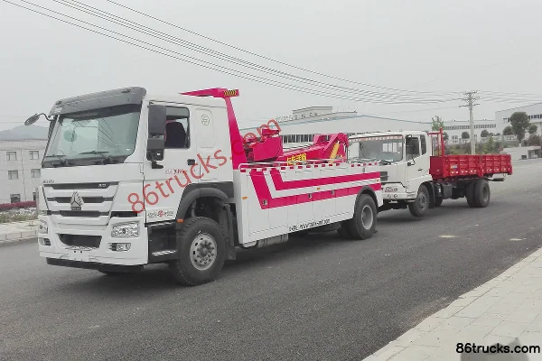 Sinotruk HOWO-7 310hp 4X2(6 wheels) Wrecker Truck (Pafeite brand) Exterior (2) | 86Trucks