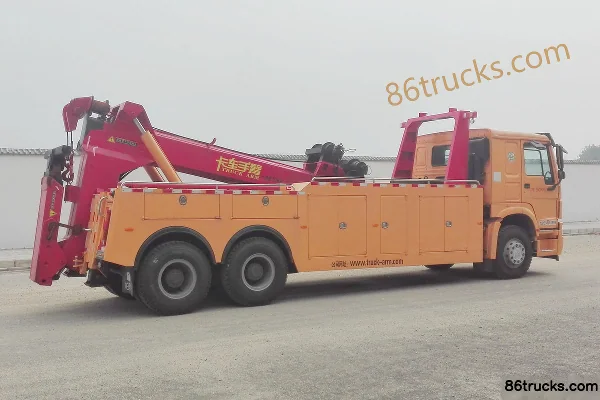 Sinotruk HOWO-7 340 ch 6X2(8 roues) dépanneuse (marque Pafeite) Extérieur (3) | 86Trucks