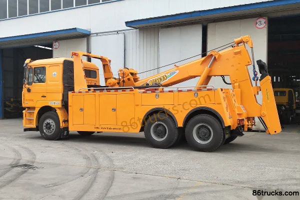 SHACMAN Delong F3000 336hp 6X2(8 wheels) Wrecker Truck (Pafeite brand) Exterior (3) | 86Trucks