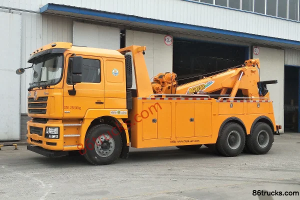 SHACMAN Delong F3000 336hp 6X2(8 wheels) Wrecker Truck (Pafeite brand) Exterior (2) | 86Trucks
