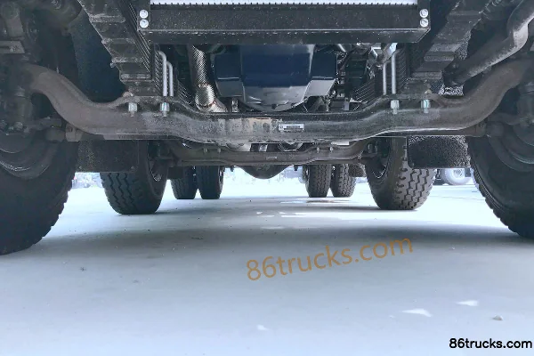Foton Ruwo ES3 220 ch 6X2(8 roues) Camion benne 4,8 m (China VI) Châssis (1) | 86Trucks