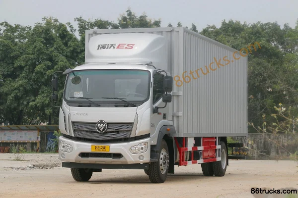 Foton Ruowo ES5 220 hp 4X2(6 wheels) 7.8m van cargo truck (1098 rear axle) Exterior (3) | 86Trucks