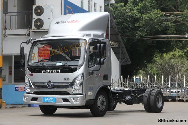 Foton Aoling Suyun 110 ch 4X2(6 roues) 4,14 m fourgon cabine simple Extérieur (3) | 86Trucks