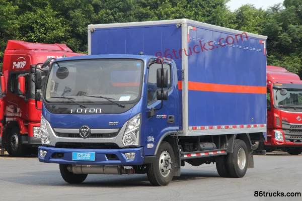 Foton Ollin CTS 141hp 4X2(6 wheels) 4.1m Gas Cylinder Transport Truck (Rongwo Brand) Exterior (3) | 86Trucks