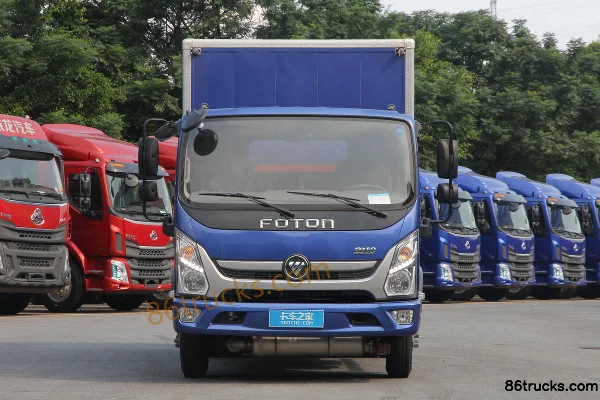 Foton Ollin CTS 141hp 4X2(6 wheels) 4.1m Gas Cylinder Transport Truck (Rongwo Brand) Exterior (2) | 86Trucks