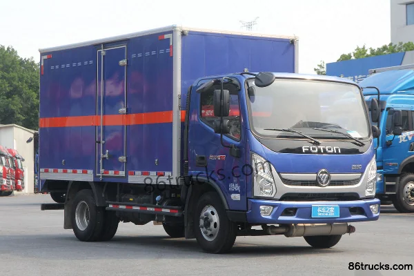 Foton Ollin CTS 141hp 4X2(6 wheels) 4.1m Gas Cylinder Transport Truck (Rongwo Brand) Exterior