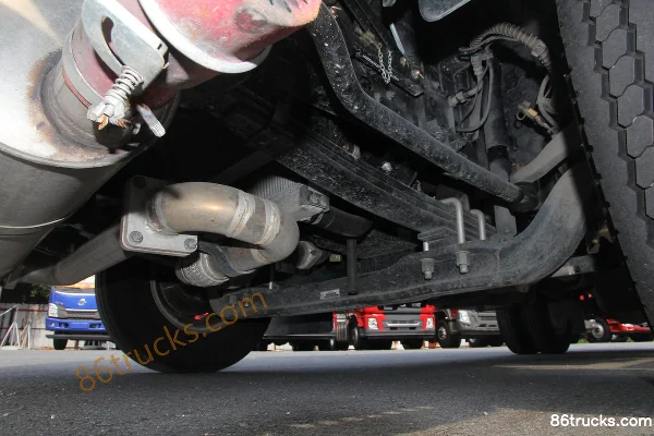 Foton Ollin CTS 141hp 4X2(6 wheels) 4.1m Gas Cylinder Transport Truck (Rongwo Brand) Chassis (2) | 86Trucks