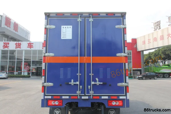 Foton Ollin CTS 141hp 4X2(6 wheels) 4.1m Gas Cylinder Transport Truck (Rongwo Brand) Body (2) | 86Trucks