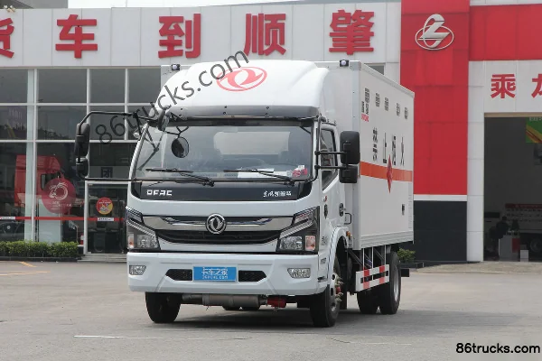 Dongfeng Kaipute K6-L 150 ch 4X2(6 roues) 4,17 m camion caisse pour transport de gaz inflammable Extérieur (3) | 86Trucks