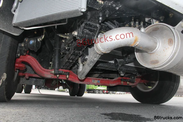 Dongfeng Kaipute K6-L 150 ch 4X2(6 roues) 4,17 m camion caisse pour transport de gaz inflammable Châssis (1) | 86Trucks