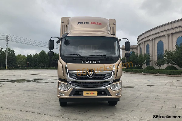 Foton Aoling Huangfeng 220hp 4X2(6 wheels) 6.8m half-cab stake truck Exterior (2) | 86Trucks