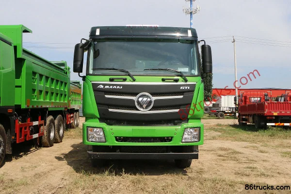 Foton AumanGTL Basic Edition 350hp 6X4(10 wheels) 5.6m LNG dump truck (China VI) Exterior (2) | 86Trucks