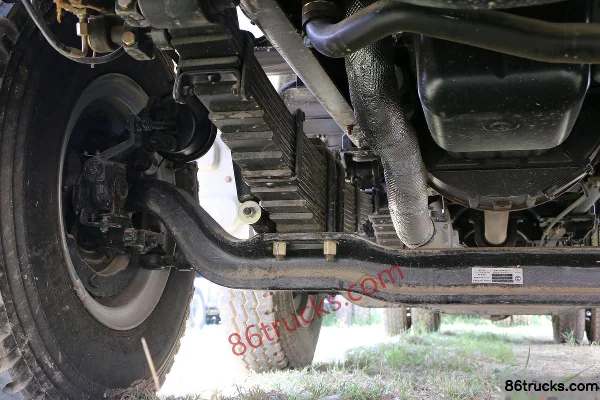 Foton AumanETX 5 Series Heavy Truck 245 hp 6X2(8 wheels) 8m Stake Cargo Truck (440 rear axle) Chassis (2) | 86Trucks