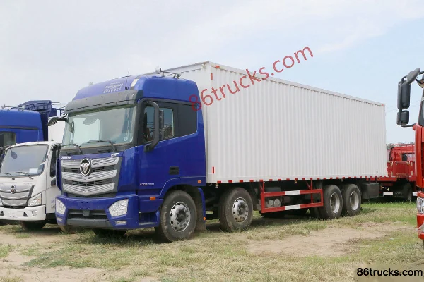 Foton AumanEST 6 Series Heavy Truck 360 hp 8X4(12 wheels) 9.53 m Van Cargo Truck Exterior (3) | 86Trucks