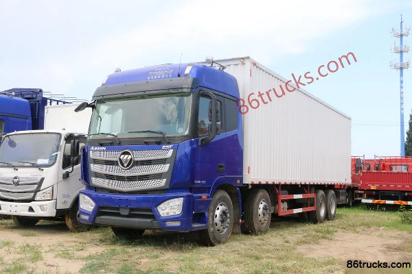 Foton AumanEST 6 Series Heavy Truck 360 hp 8X4(12 wheels) 9.53 m Van Cargo Truck Exterior (2) | 86Trucks
