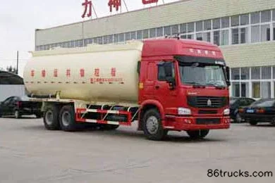 Suizhou Lishen Suizhou Lishen Sinotruk HOWO Chassis powder tank truck