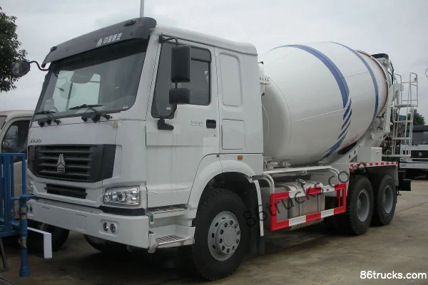 Sinotruk HOWO 336 hp 6X4(10 wheels) Concrete Mixer Truck (Chusheng Brand) Exterior